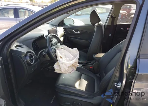 2022 Hyundai Kona Limited z USA, uszkodzony, nr VIN KM8K53A33NU838085